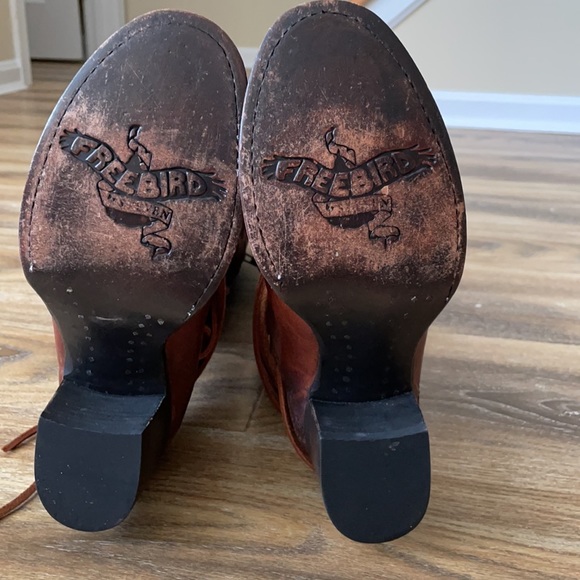Freebird by Steven The Coal Tall Boots in Cognac - Picture 7 of 14